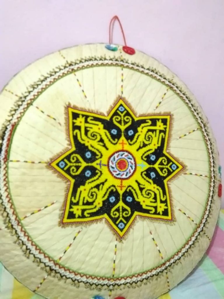 Topi Dayak Kenyah Borneo Hat Sa Ung Sarawak Craft Council