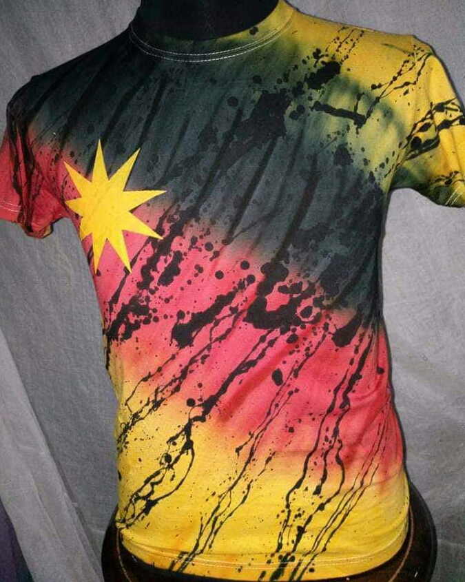 T shirt Flag Tye and Dye