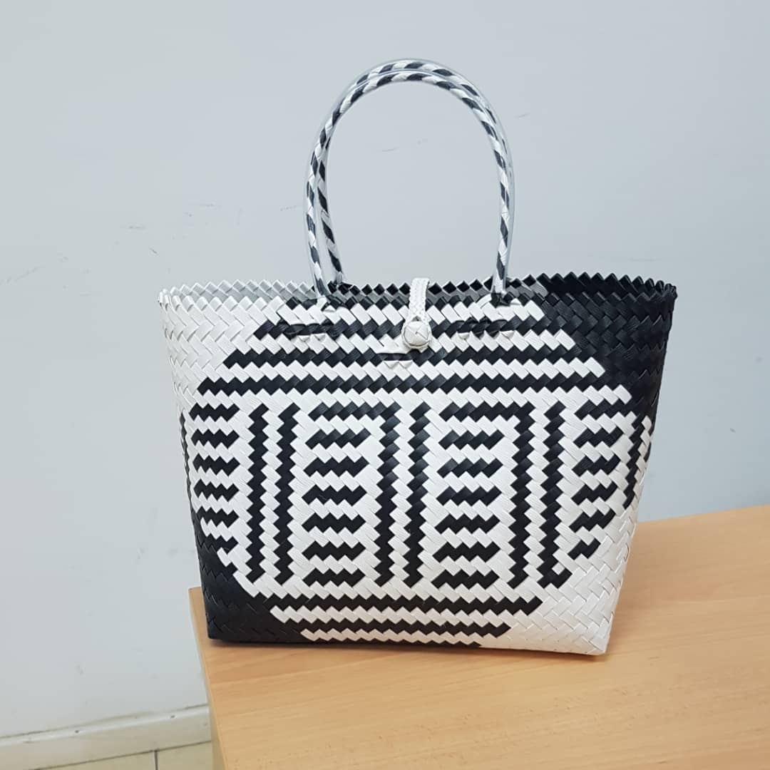 Bag Black & White ( PVC )