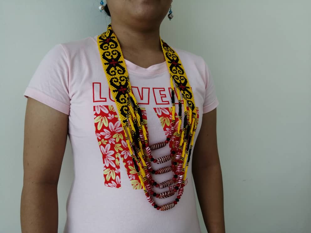 Rantai Moden Gloria (Handmade Necklace Borneo)