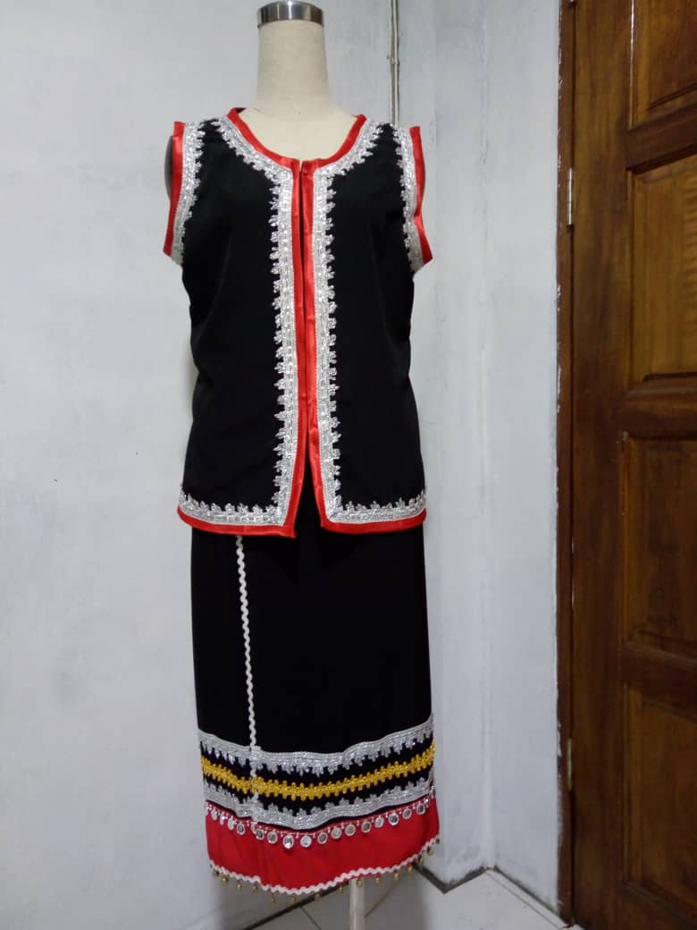 baju tradisional bidayuh perempuan - Bidayuh Costume