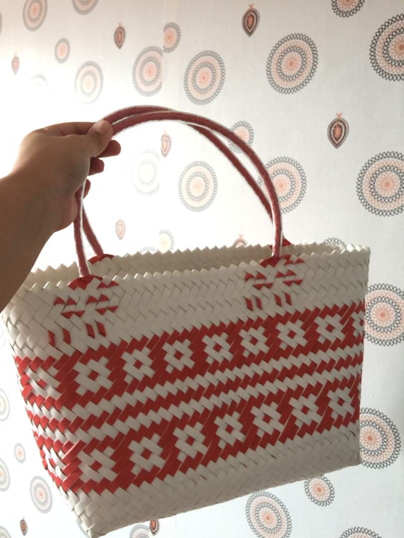 Beg Anyaman sarawak / Handmade Bag(PVC)