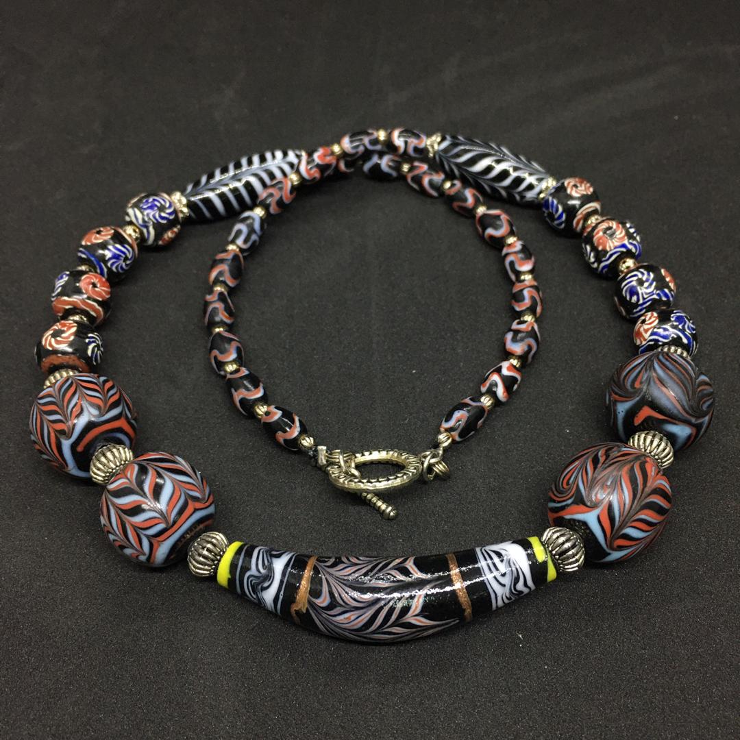 Sarawak Ceramics Beads Necklace