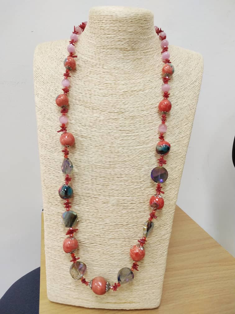 Unique Handmade Ceramic Necklace