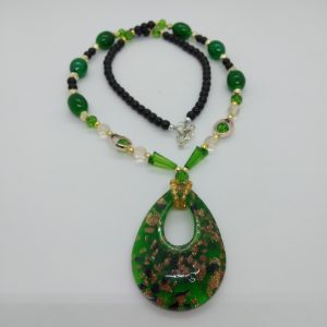 Pendant Necklace (Green)