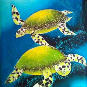 Turtle Batik Painting