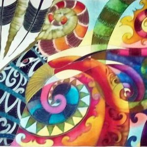 Dream Of The Hornbill II - Batik Painting