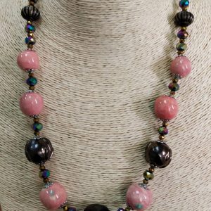 Unique Handmade Ceramic Beads Necklace