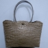 handwoven penan basket-medium(gold)