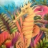 Seahorse – Batik Painting